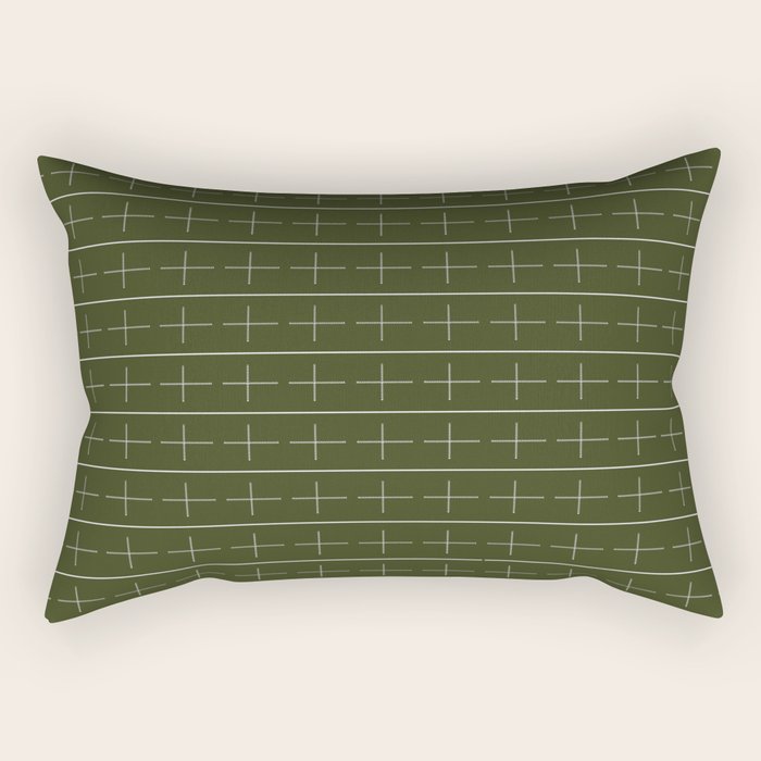 | + | + | Olive Green Rectangular Pillow Gallery Image 2