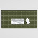 | + | + | Olive Green Desk Mat Gallery Image 1