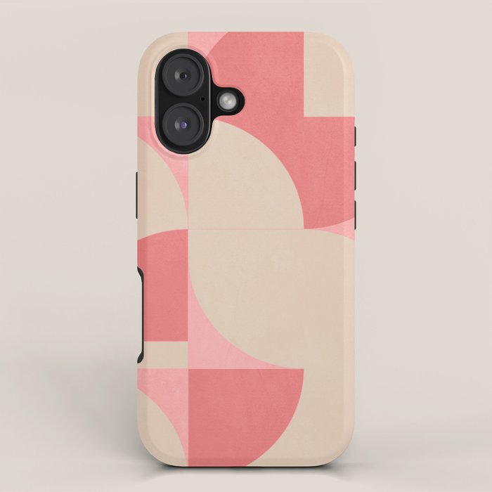 Modern geometric shapes 57 iPhone Case Gallery Image 1