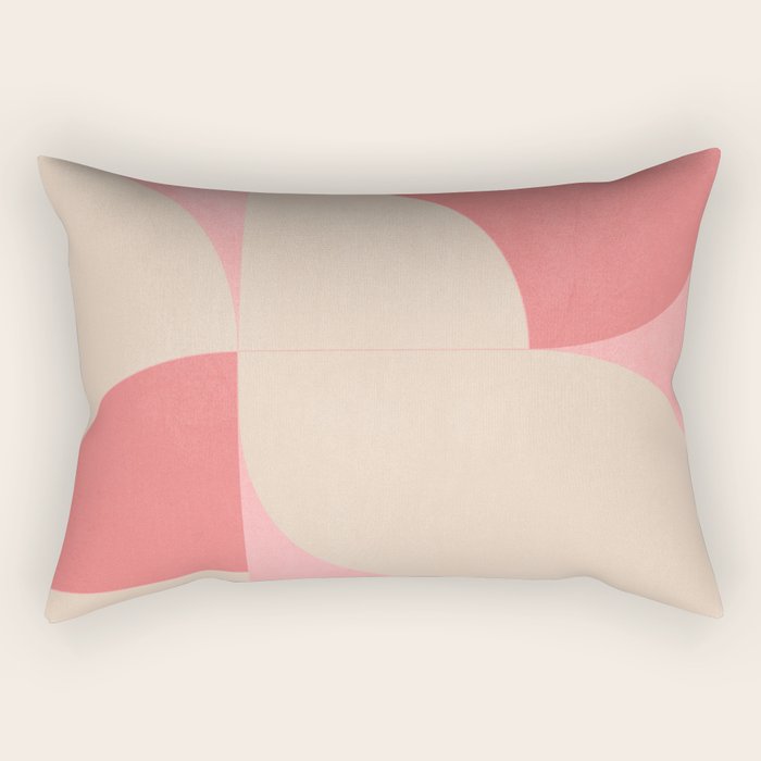 Modern geometric shapes 57 Rectangular Pillow Gallery Image 2