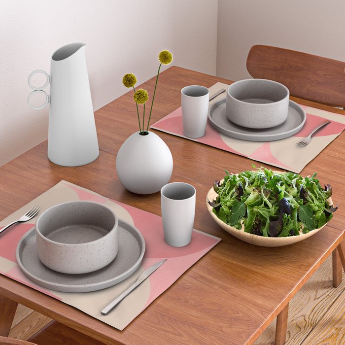 Modern geometric shapes 57 Placemat Gallery Image 2