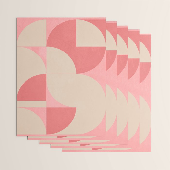 Modern geometric shapes 57 Wrapping Paper Gallery Image 3