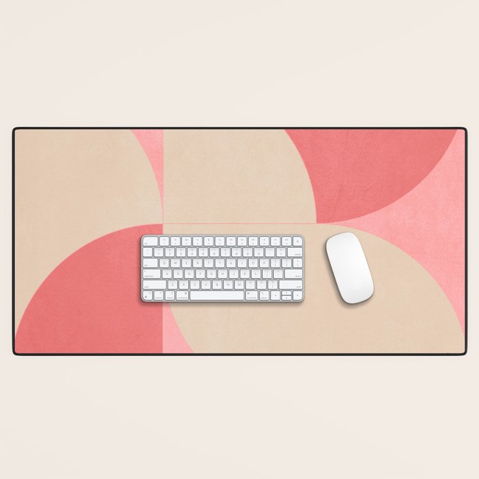 Modern geometric shapes 57 Desk Mat Gallery Image 1