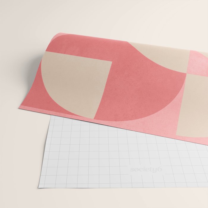 Modern geometric shapes 57 Wrapping Paper Gallery Image 2