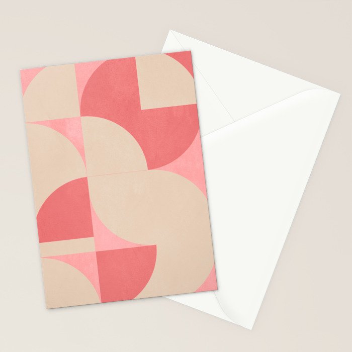 Modern geometric shapes 57 Stationery Card Gallery Image 2