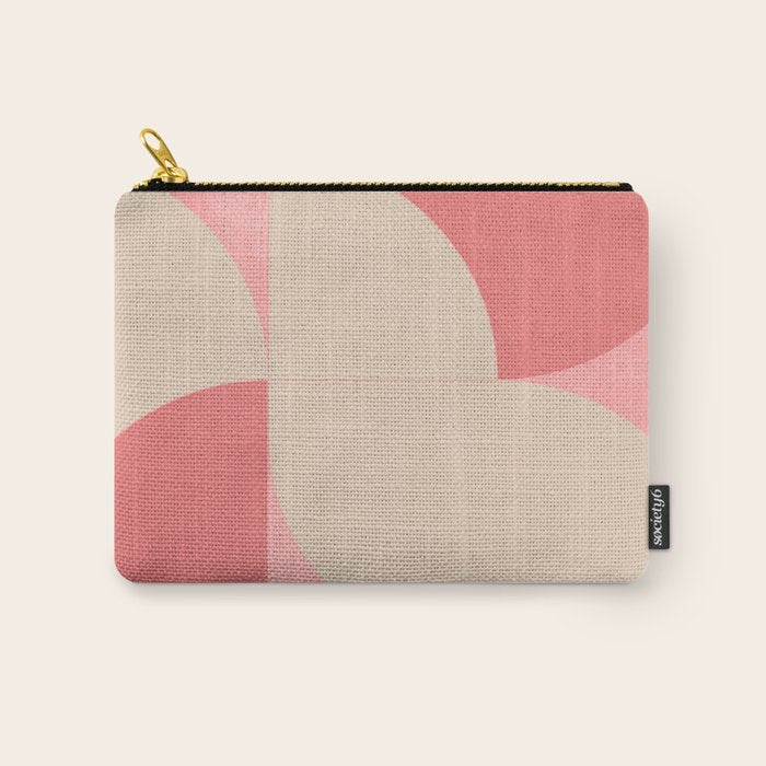 Modern geometric shapes 57 Carry All Pouch Gallery Image 1