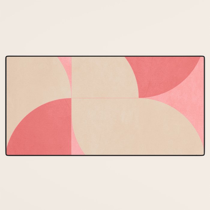 Modern geometric shapes 57 Desk Mat Gallery Image 3