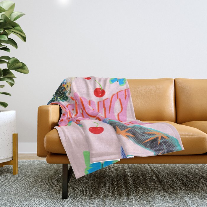 Less Honky, More Tonky! Throw Blanket Gallery Image 1