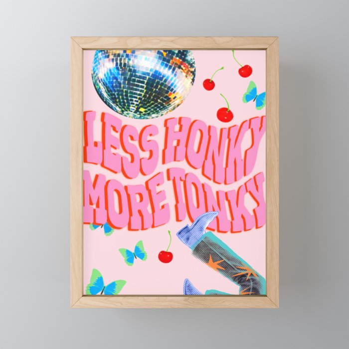 Less Honky, More Tonky! Mini Art Print Gallery Image 1