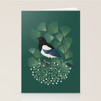 Magpie & Mistletoe Stationery Card Gallery Image 2