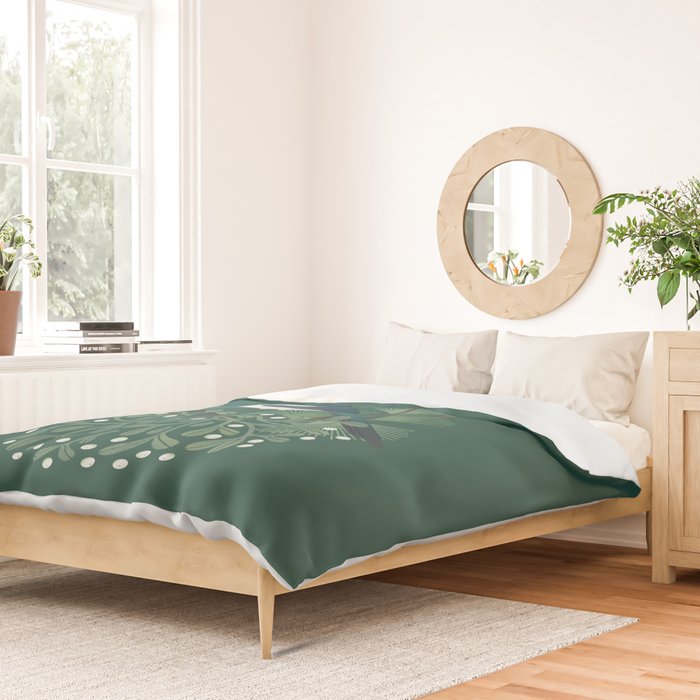 Magpie & Mistletoe Duvet Cover Gallery Image 2
