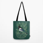 Magpie & Mistletoe Tote Bag Gallery Image 2