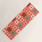Winter Quilt Pattern no2 Yoga Mat Gallery Image 1