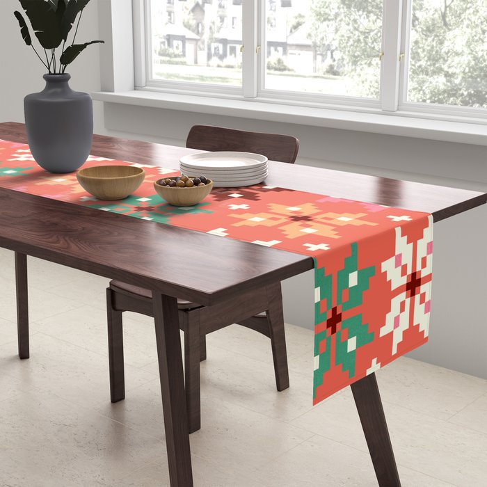 Winter Quilt Pattern no2 Table Runner Gallery Image 2