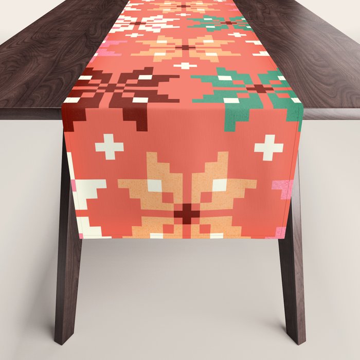 Winter Quilt Pattern no2 Table Runner Gallery Image 1