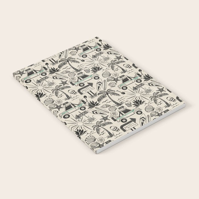 Baja - black and teal Notebook Gallery Image 2