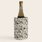 Baja - black and teal Wine Chiller Gallery Image 3