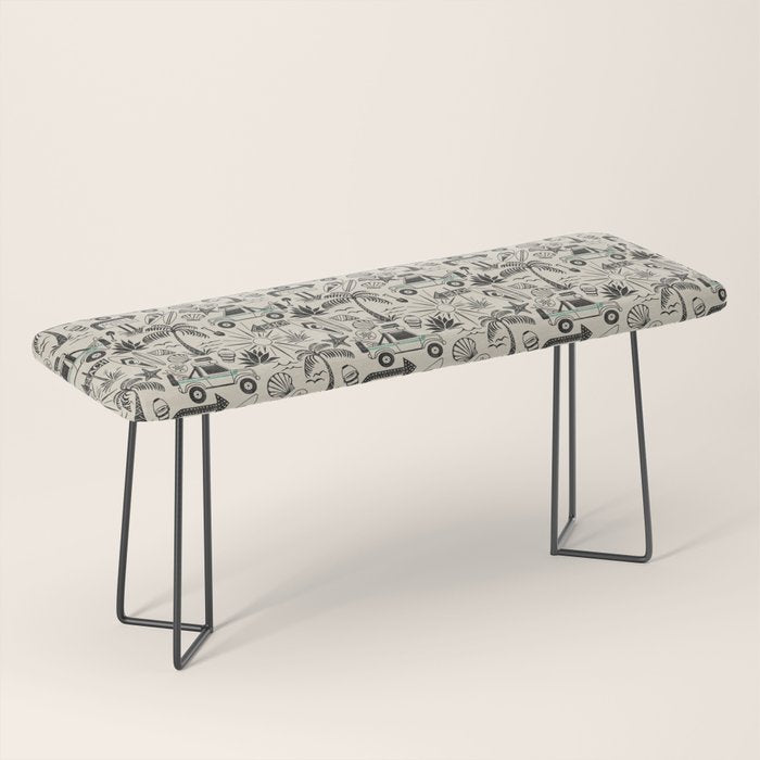 Baja - black and teal Bench Gallery Image 1