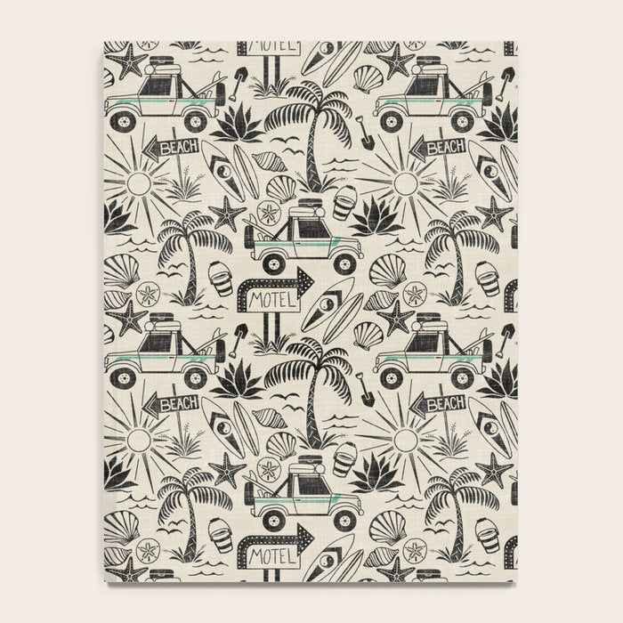 Baja - black and teal Notebook Gallery Image 4