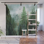 Mountain Morning 2 Wall Mural Gallery Image 1