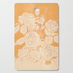 White Roses 2 Cutting Board Gallery Image 1