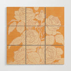 White Roses 2 Wood Wall Art Gallery Image 1