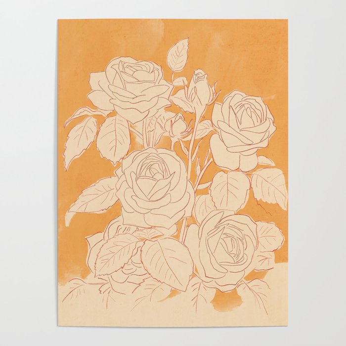 White Roses 2 Poster Gallery Image 1