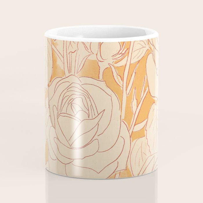 White Roses 2 Coffee Mug Gallery Image 4