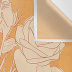 White Roses 2 Wall Tapestry Gallery Image 3