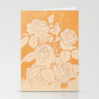 White Roses 2 Stationery Card Gallery Image 2