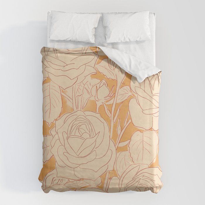 White Roses 2 Duvet Cover Gallery Image 6