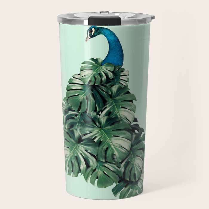 MONSTERA BIRD Travel Mug Gallery Image 1
