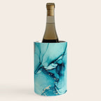 Abstract Turquoise Art Print By LandSartprints Wine Chiller Gallery Image 3