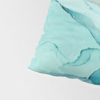 Abstract Turquoise Art Print By LandSartprints Pillow Sham Gallery Image 4