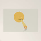 Love keeps the heart warm Welcome Mat Gallery Image 1