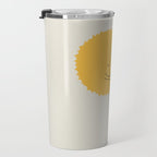 Love keeps the heart warm Travel Mug Gallery Image 3