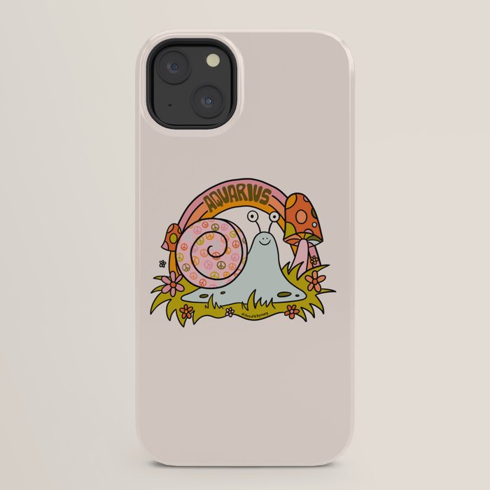 Aquarius Snail iPhone Case Gallery Image 22
