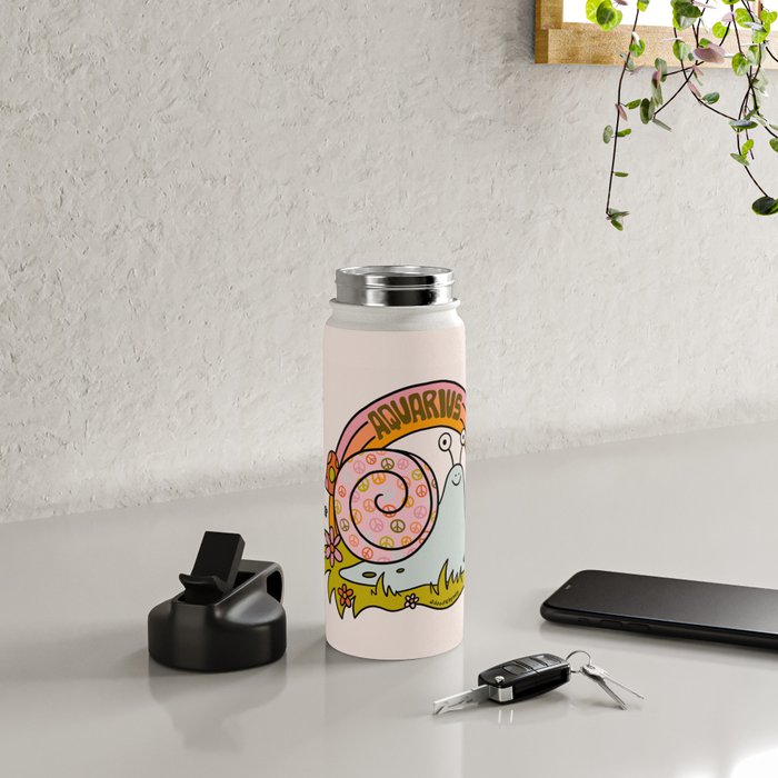 Aquarius Snail Water Bottle Gallery Image 4