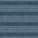 farmhouse stitch - navy blue Coffee Mug Gallery Image 2