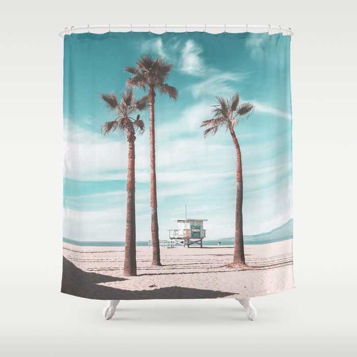 Venice Beach Shower Curtain Gallery Image 1