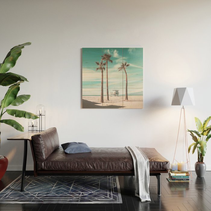 Venice Beach Wood Wall Art Gallery Image 2