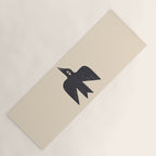 Minimal Blackbird No. 1 Yoga Mat Gallery Image 1
