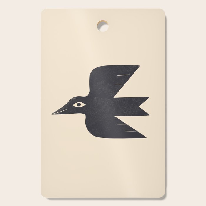 Minimal Blackbird No. 1 Cutting Board Gallery Image 1