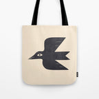 Minimal Blackbird No. 1 Tote Bag Gallery Image 1
