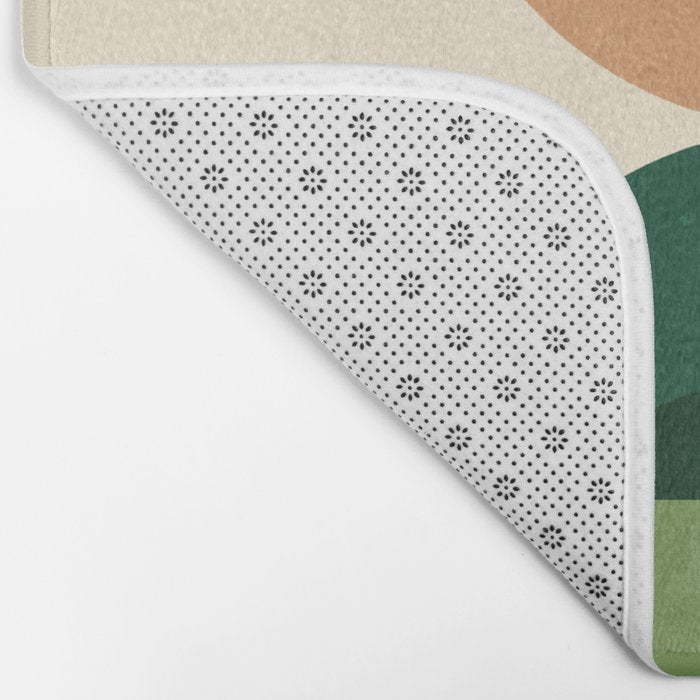Sun Earth Balance Midcentury Bath Mat Gallery Image 2