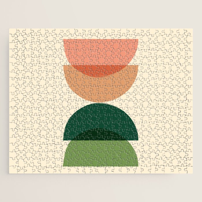 Sun Earth Balance Midcentury Jigsaw Puzzle Gallery Image 1