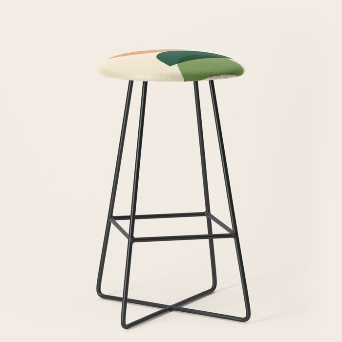 Sun Earth Balance Midcentury Stool Gallery Image 1