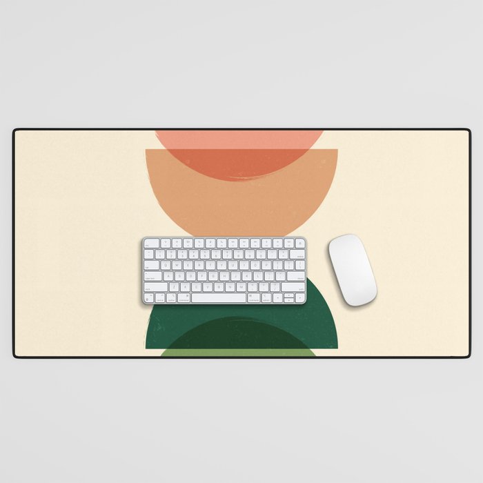 Sun Earth Balance Midcentury Desk Mat Gallery Image 1