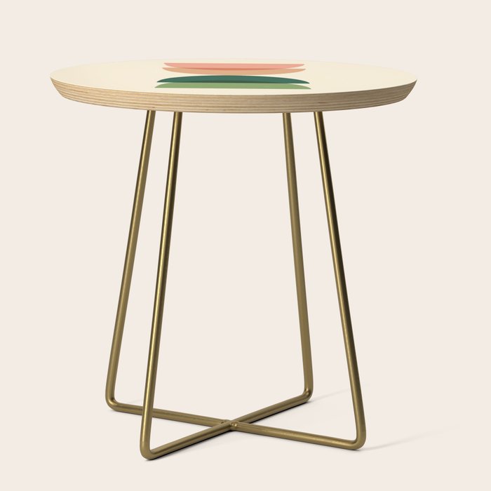 Sun Earth Balance Midcentury Side Table Gallery Image 1