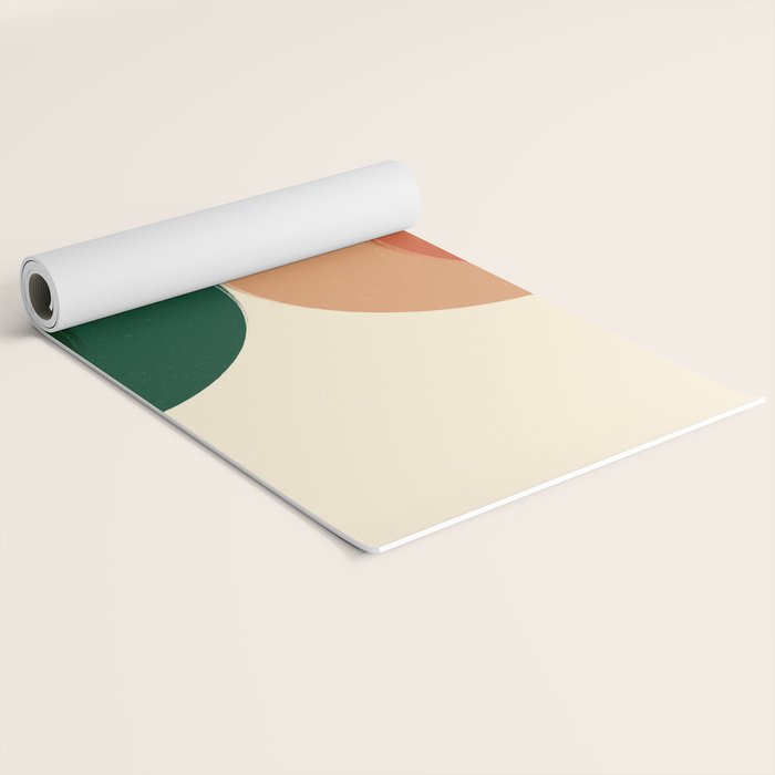 Sun Earth Balance Midcentury Yoga Mat Gallery Image 2